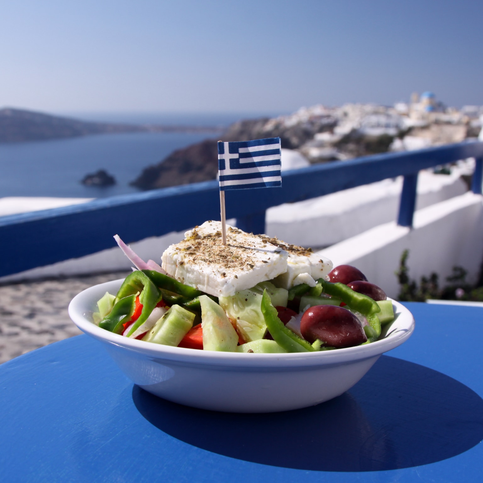 Plant-based indulgence drenched in Greek sunshine