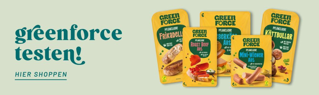 Vegane Hightlights von Greenforce online entdecken