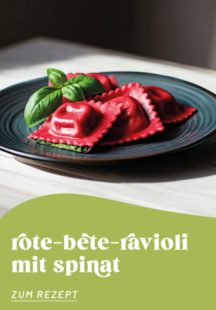 Rote-Beete-Ravioli